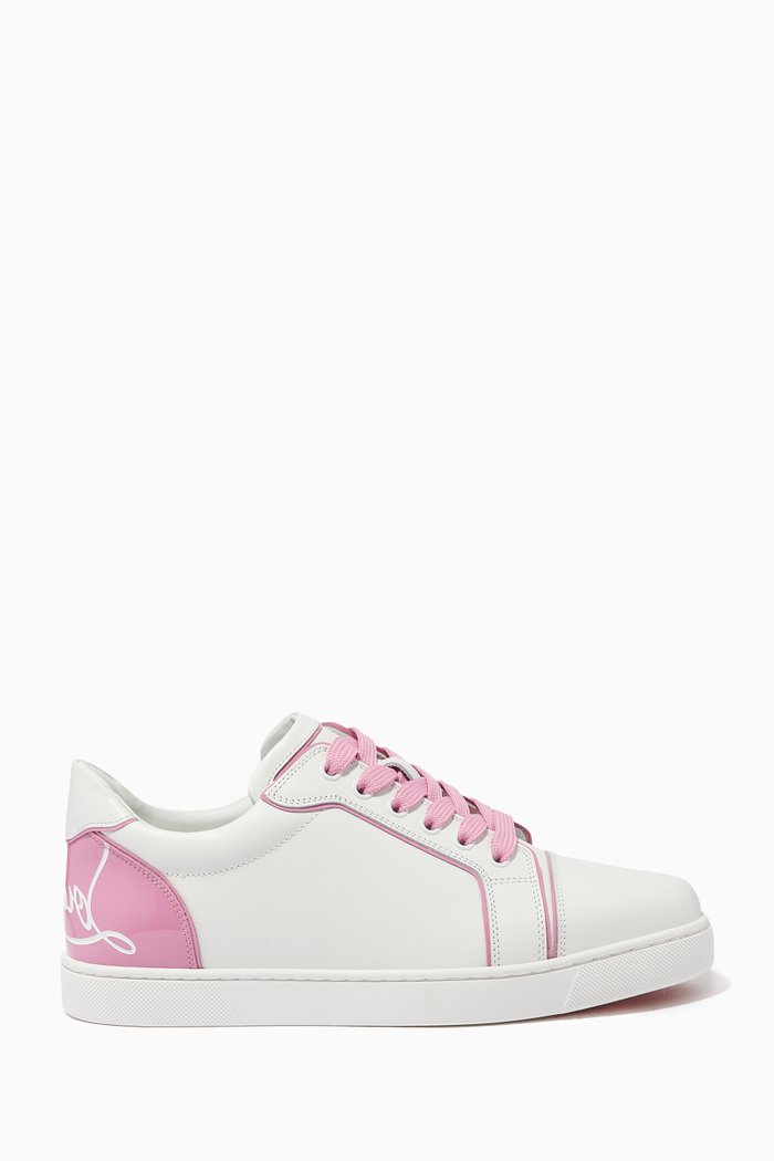 Fun Vieira Sneakers in Leather, Multicolour