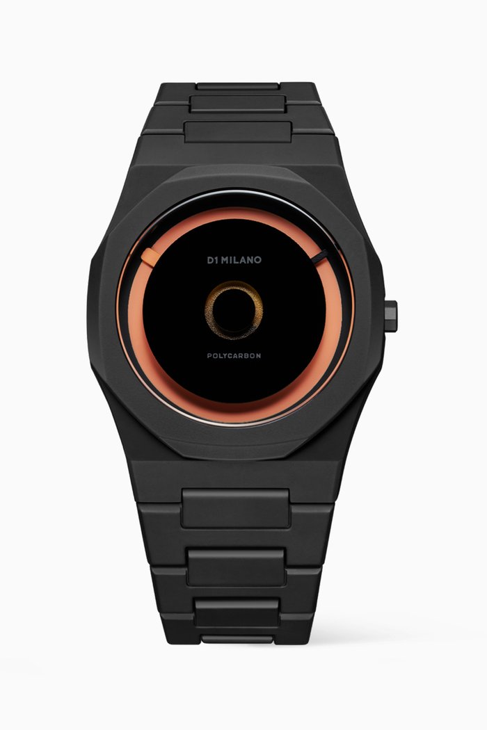 

Orange Load Quartz Polycarbonate Watch, 40.5mm, Black