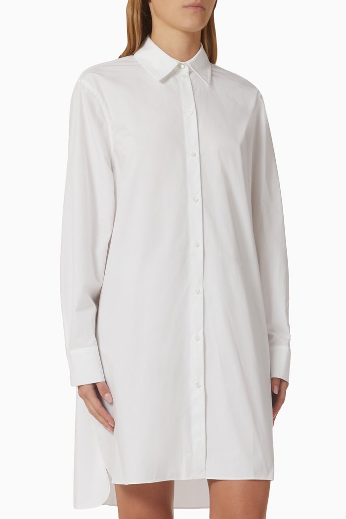 

KL Monogram Tunic in Cotton, White