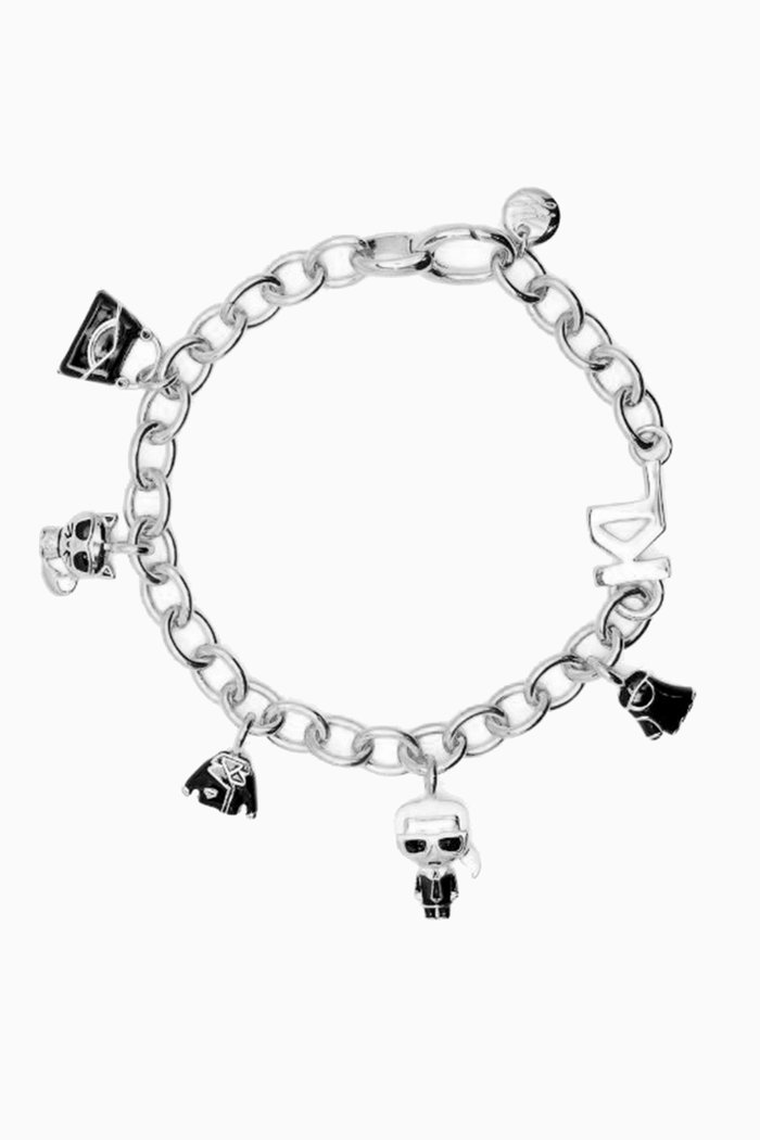 

K/Ikonik Charm Bracelet in Sterling Silver