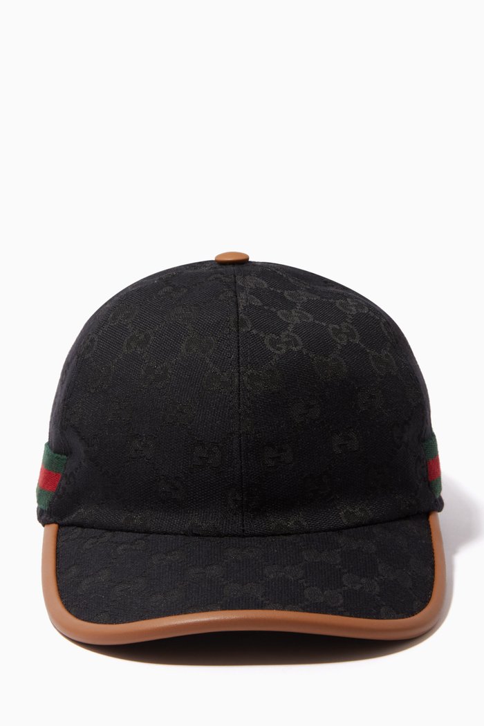

Baseball Hat in GG Canvas, Black