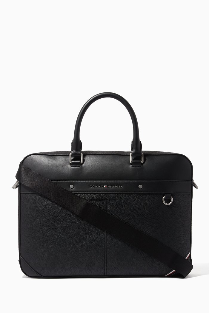 

Central Slim Laptop Bag, Black
