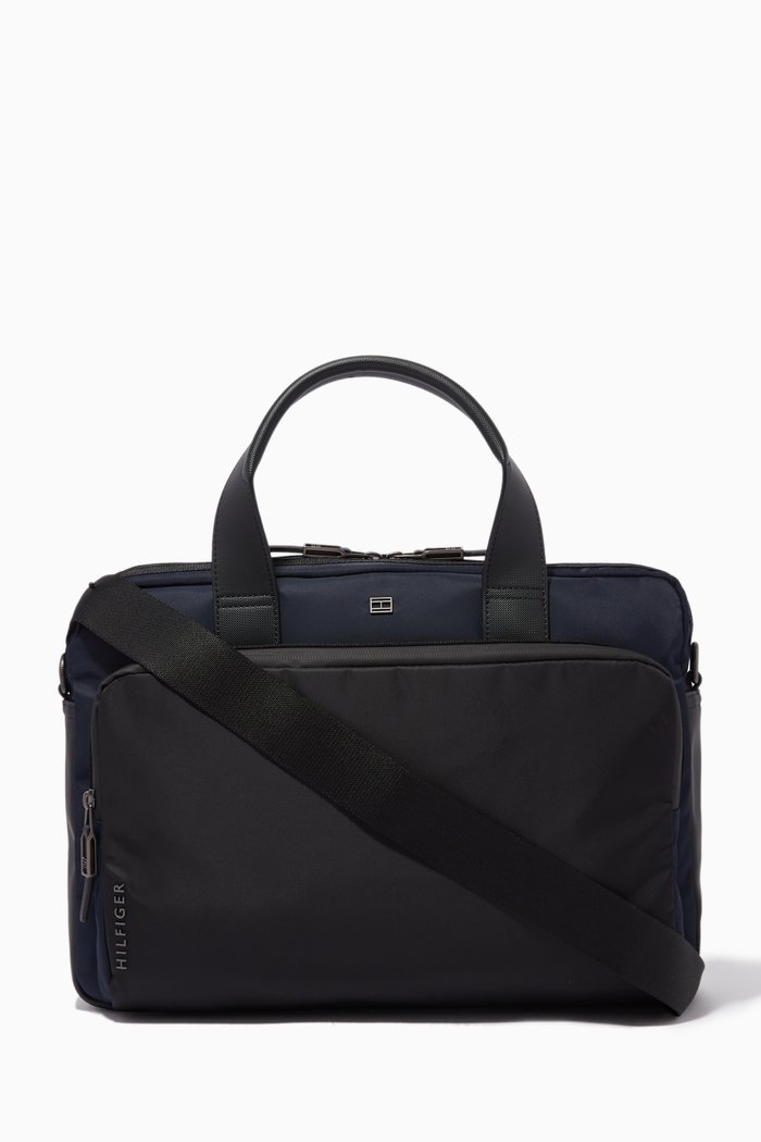 

TH Laptop Bag in Nylon, Blue