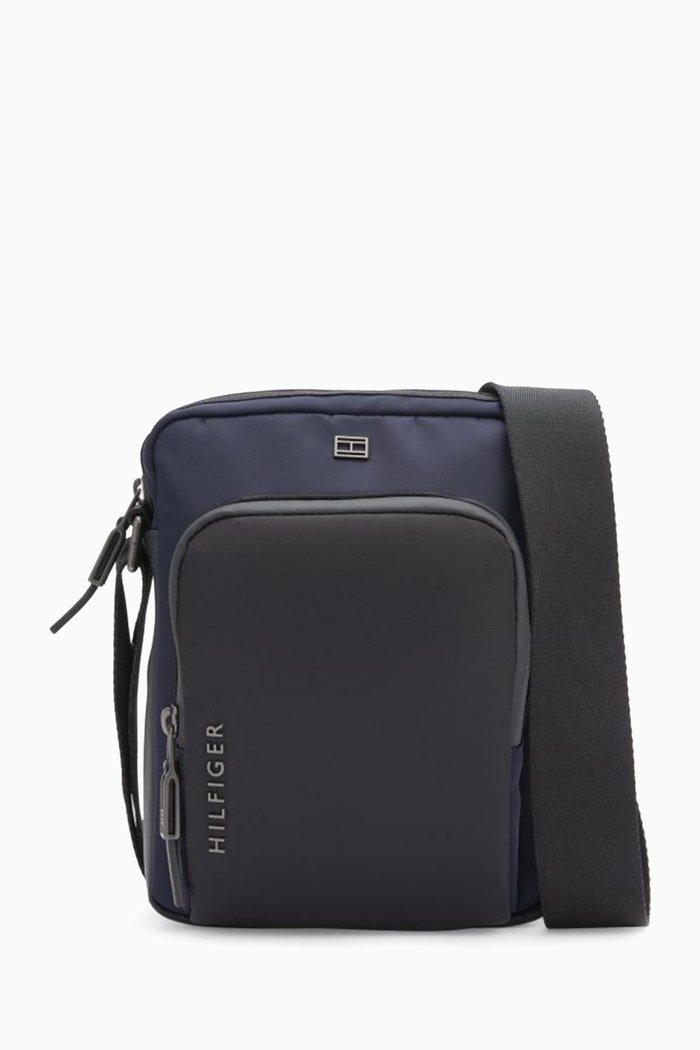 

TH City Commuter Small Reporter Bag in Nylon, Blue