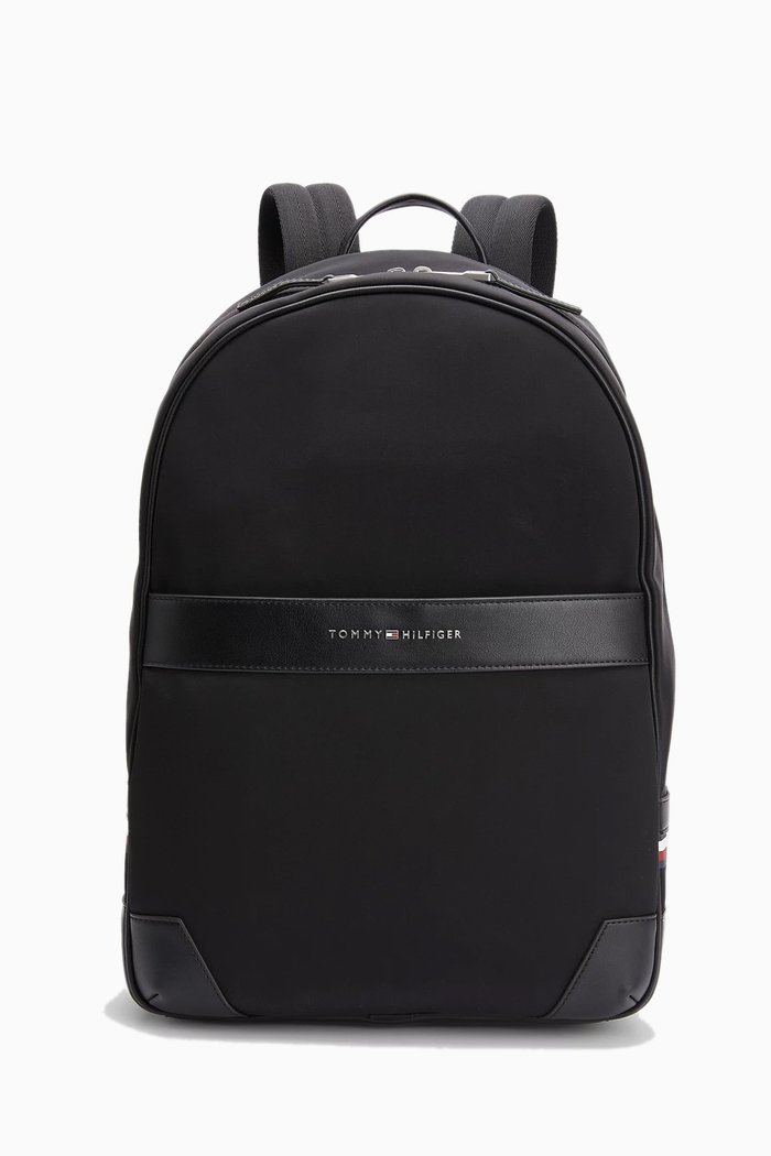 

Logo Urban Backpack in Nylon, Black