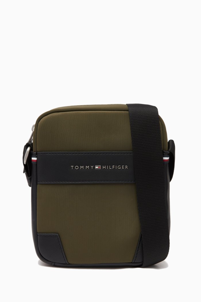 

Mini TH Urban Crossbody Bag in Nylon, Green