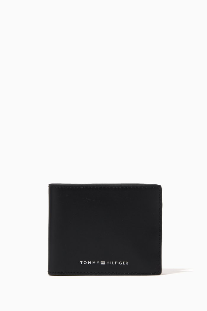 

Modern Small Wallet in Leather, Black