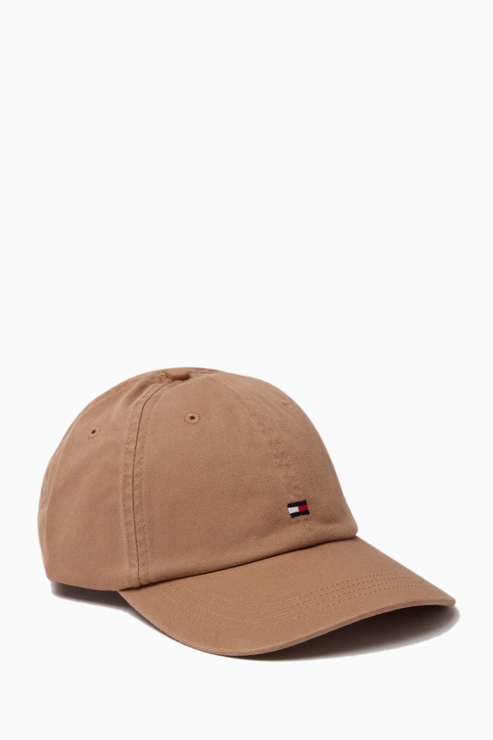 

Flag Logo Cap in Cotton-twill, Neutral