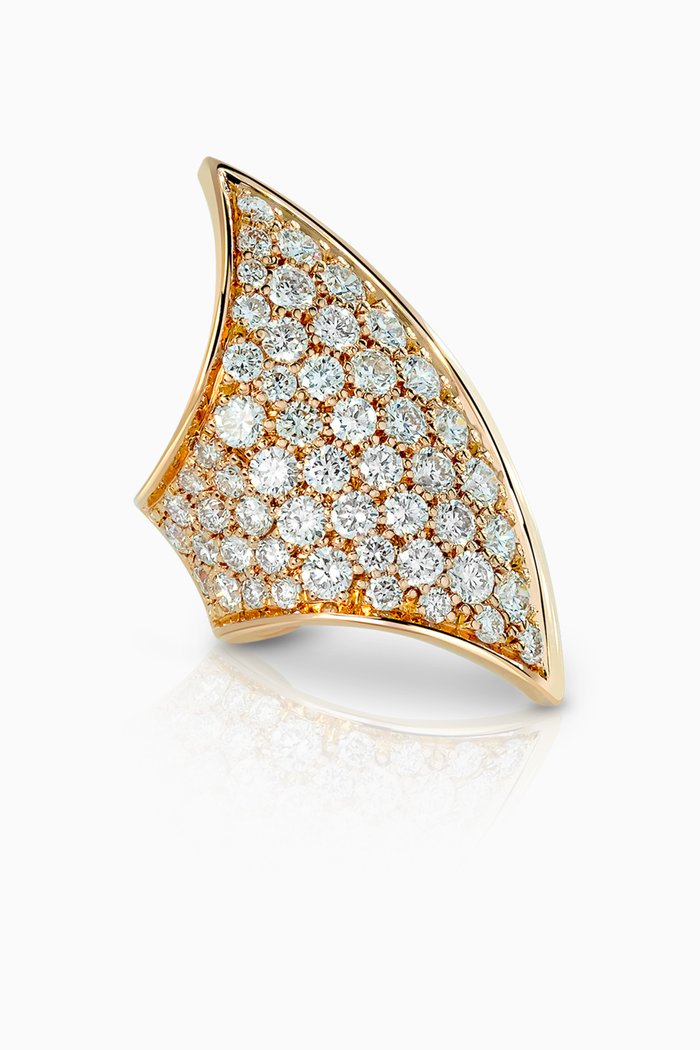 

Ergo Diamond Ear Cuff in 18kt Yellow Gold