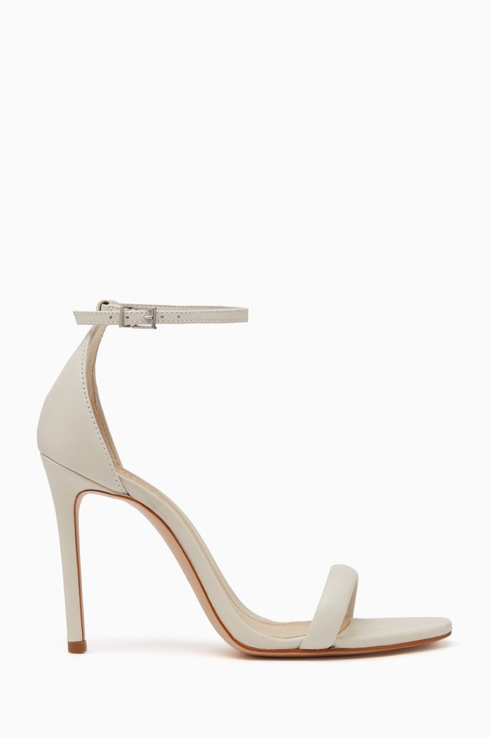 

Cadey Sandals in Nubuck Leather, White