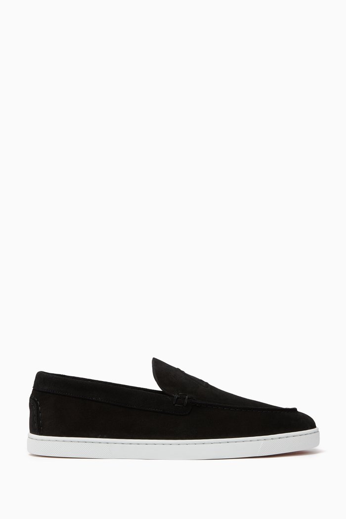 

Varsiboat Loafers in Crosta Leather, Black