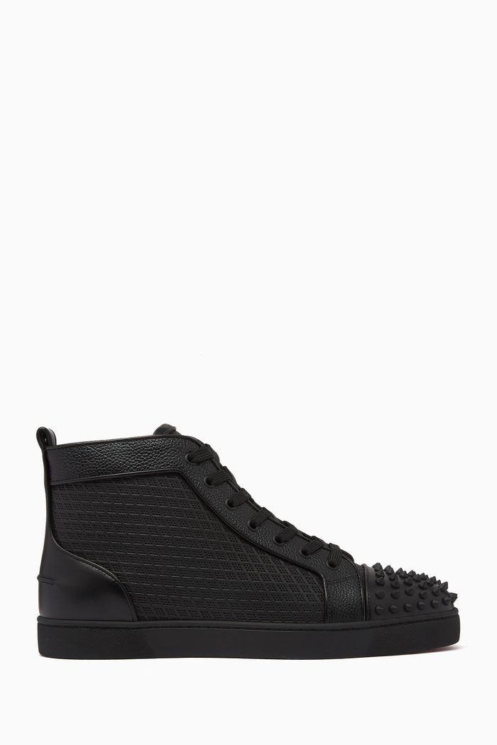 

Lou Spikes in Calf Leather, Black