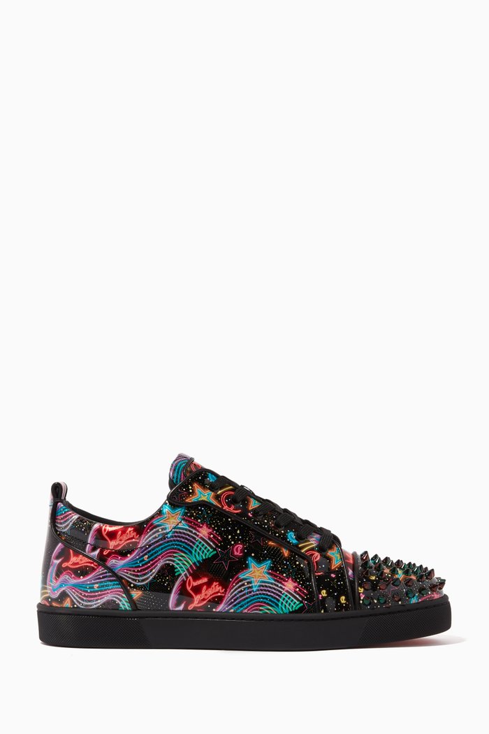 

Louis Junior Spikes Sneakers in Patent Leather, Multicolour