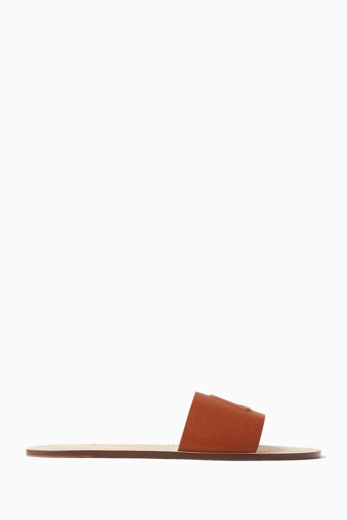 

Varsicool Mules in Calf Leather, Brown