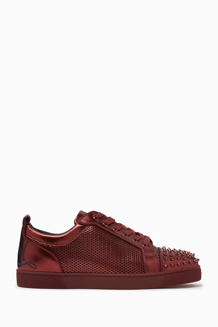 

Louis Junior Spikes in Nappa Leather, Red