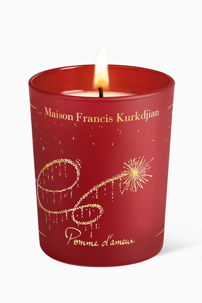 

Pomme d'amour Limited Edition Scented Candle, 180g, Colourless