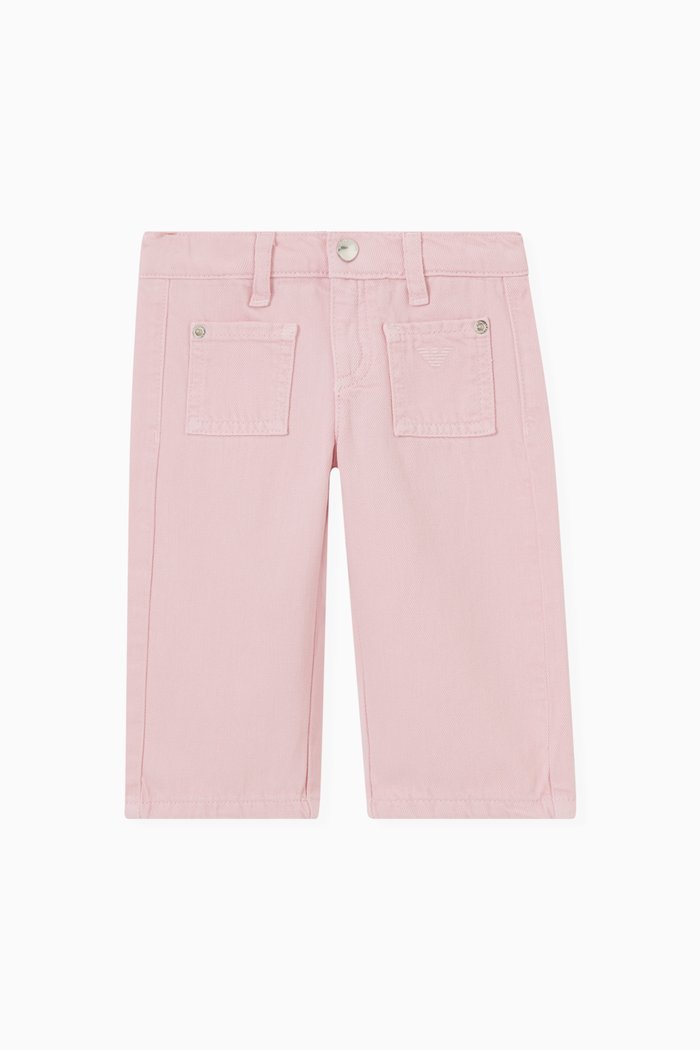 

Wide-fit Jeans in Denim, Pink