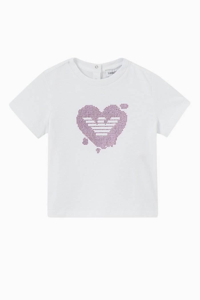 

Logo T-shirt in Cotton, White