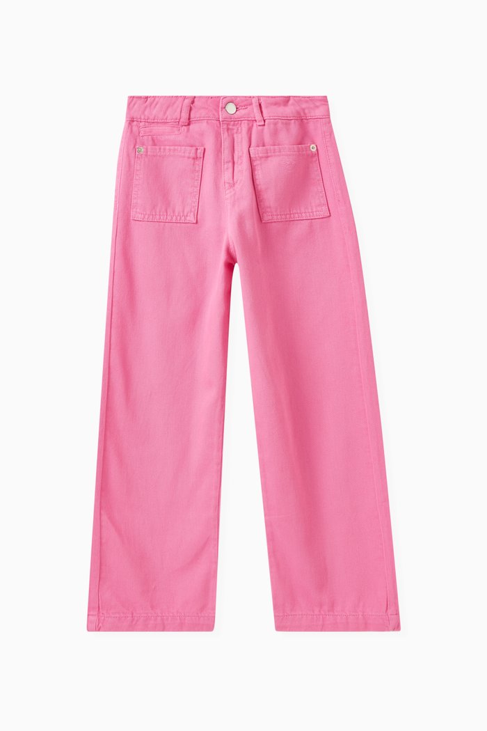 

Straight-leg Jeans in Denim, Pink