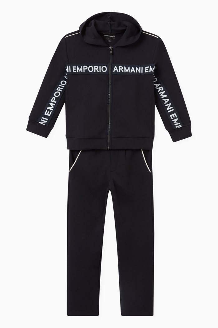 

Logo Tracksuit in Cotton, Blue
