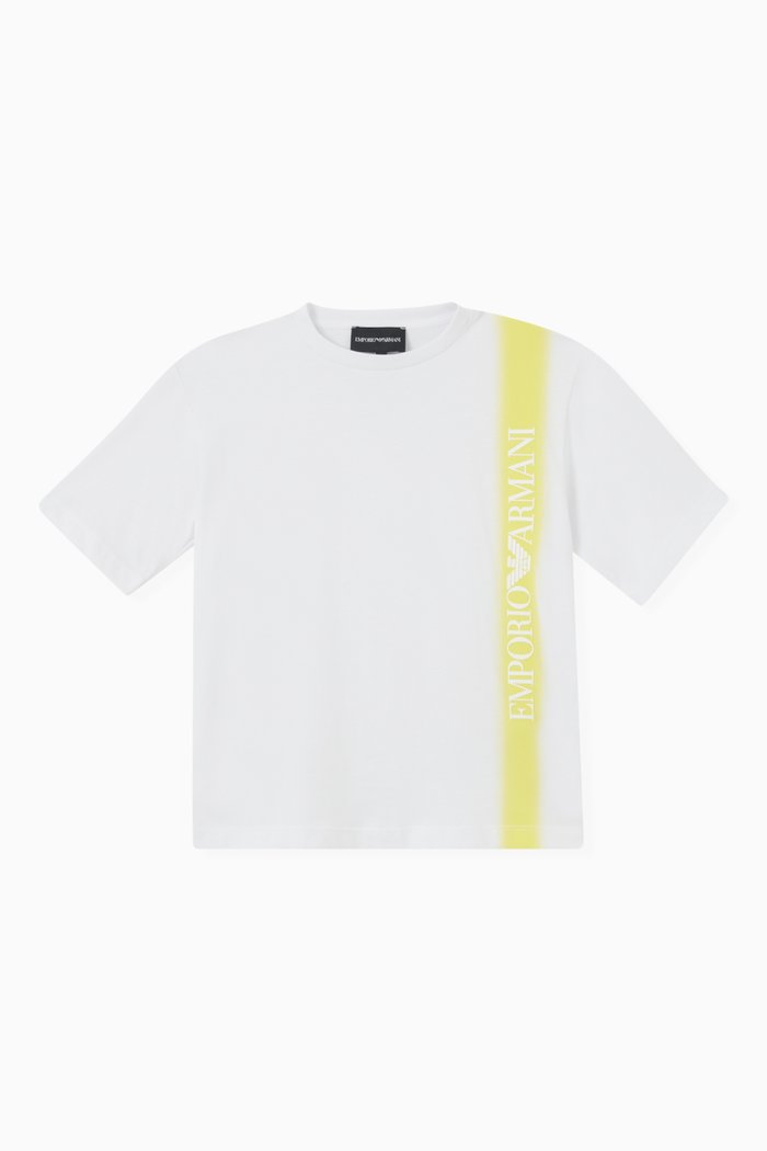 

Logo T-shirt in Cotton, Yellow