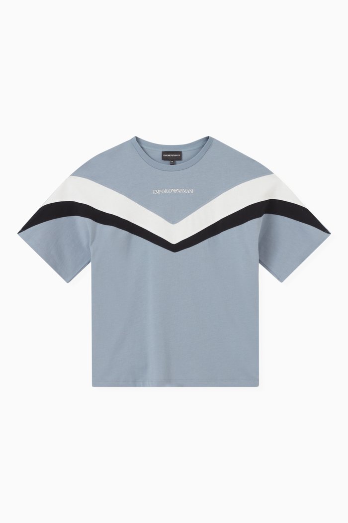 

Logo T-shirt in Cotton, Blue