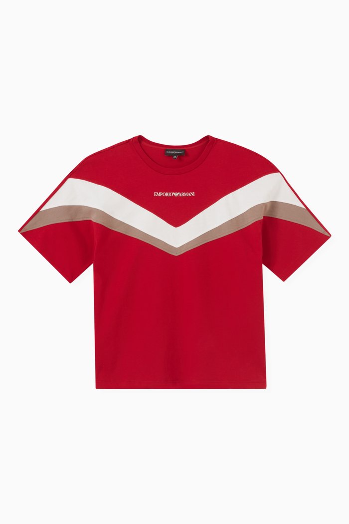 

Logo T-shirt in Cotton, Red
