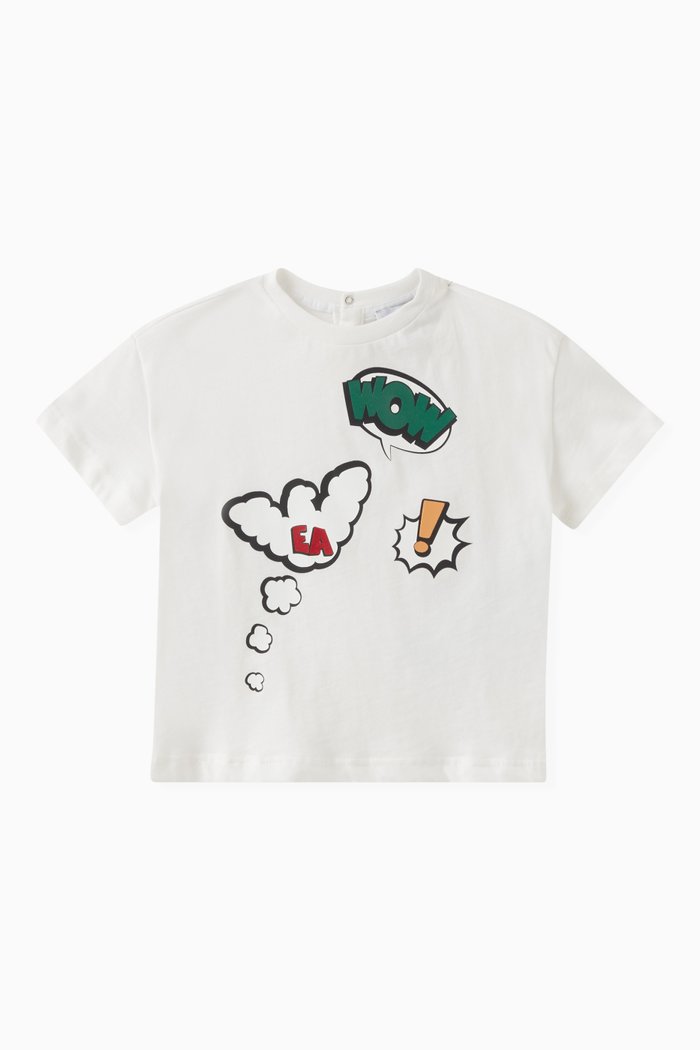 

Wow EA Logo T-shirt in Cotton, White