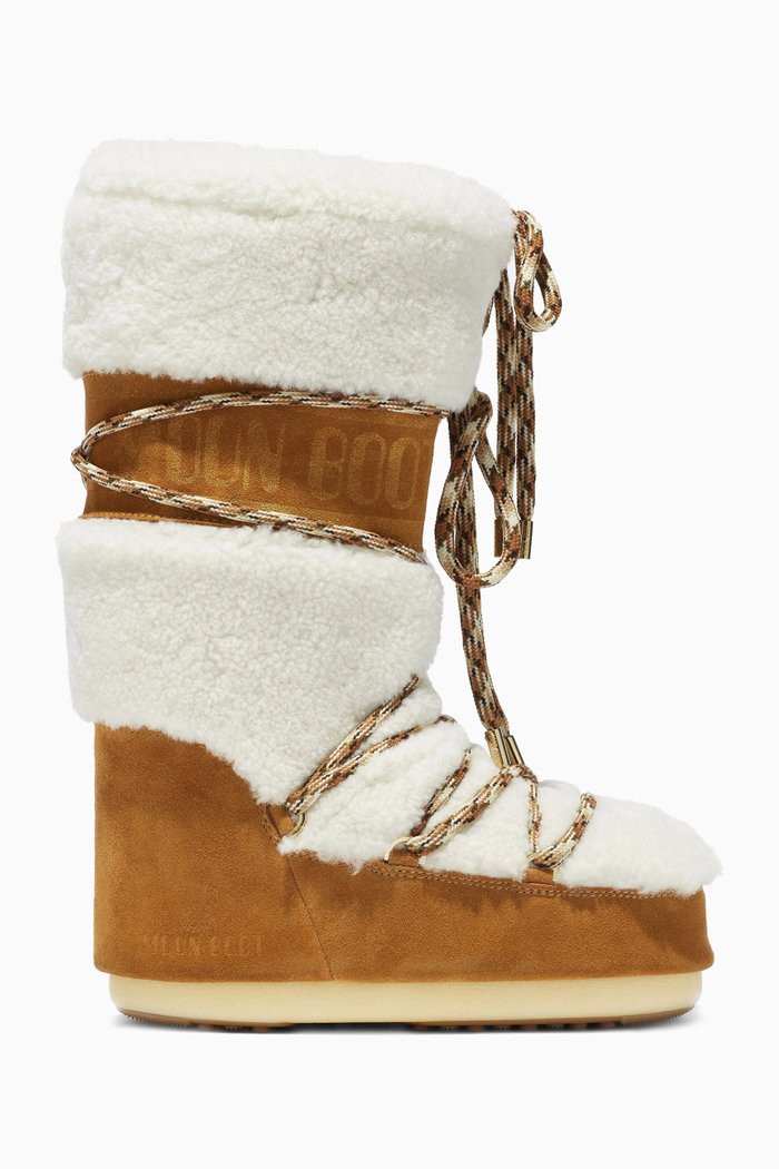 

LAB69 Icon Boots in Shearling, Brown