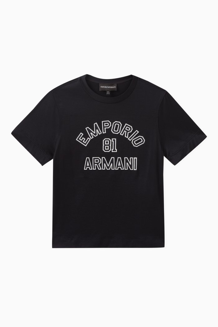 

Logo T-shirt in Cotton, Blue