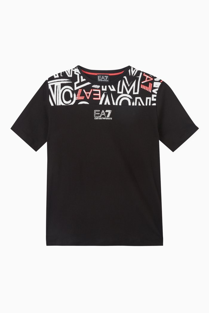 

Logo T-shirt in Cotton, Black