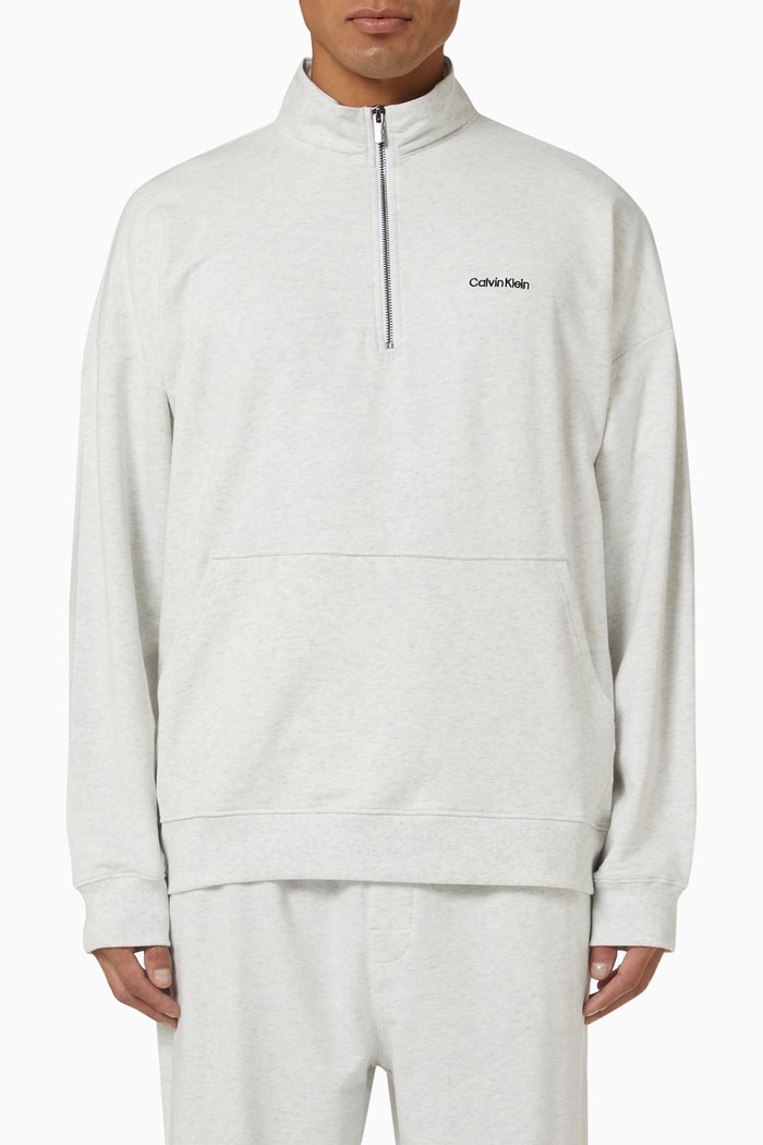 

Lounge Sweatshirt in Modern Cotton, Grey