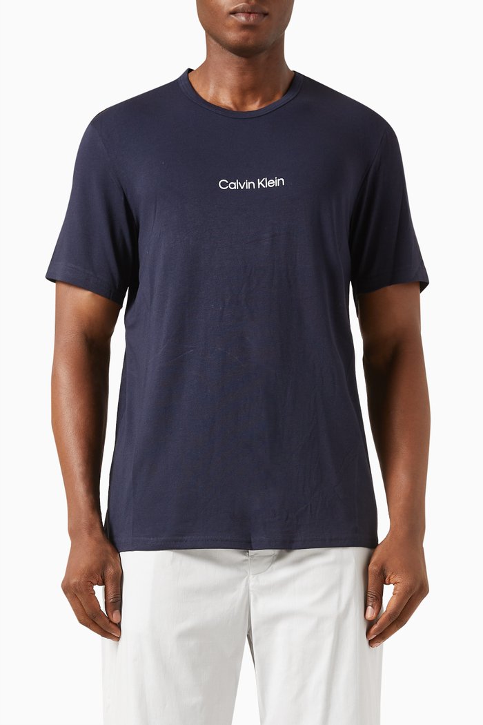

Lounge T-shirt in Cotton Jersey, Blue