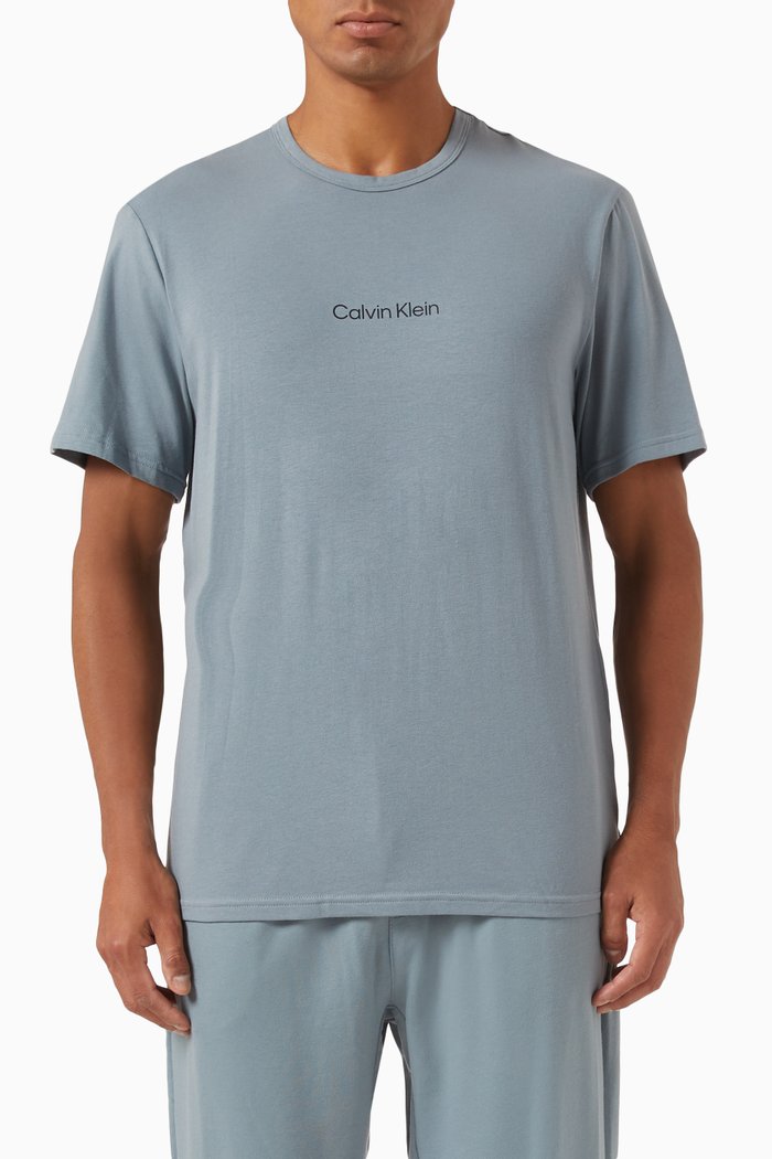 

Lounge T-shirt in Cotton Jersey, Blue
