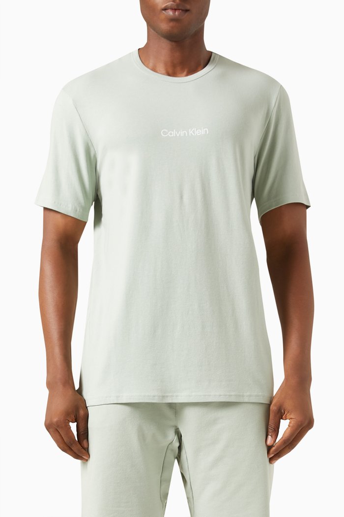 

Lounge T-shirt in Cotton Jersey, Green