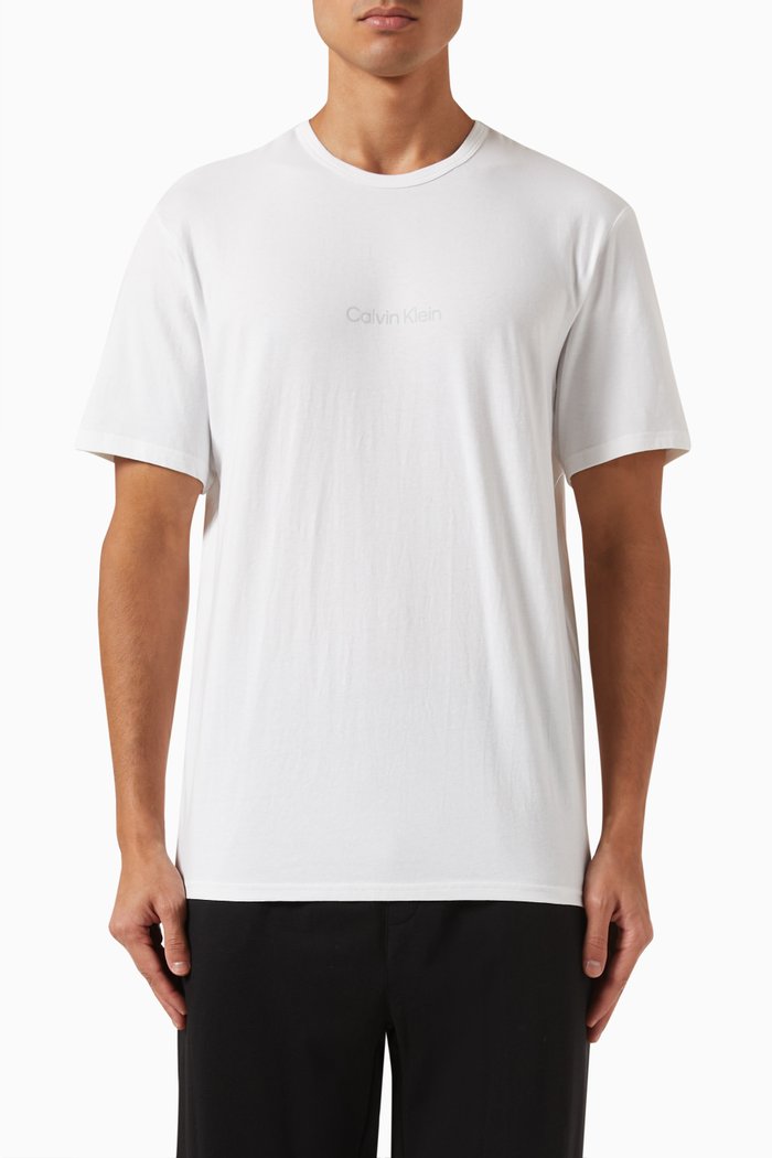 

Lounge T-shirt in Cotton Jersey, White