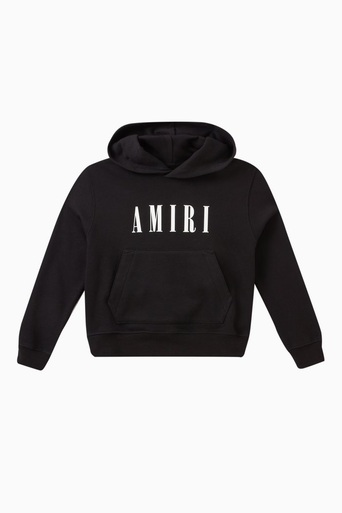 

Logo Hoodie in Cotton, Black