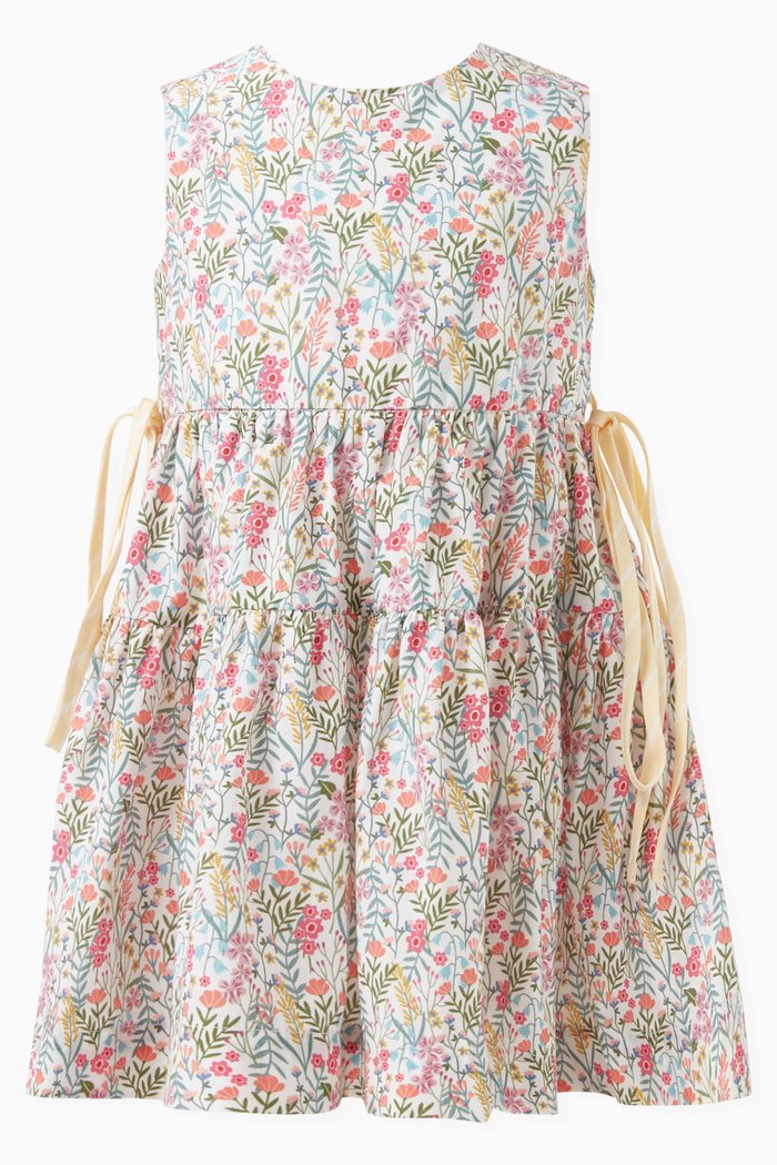 

Floral Dress in Cotton, Multicolour