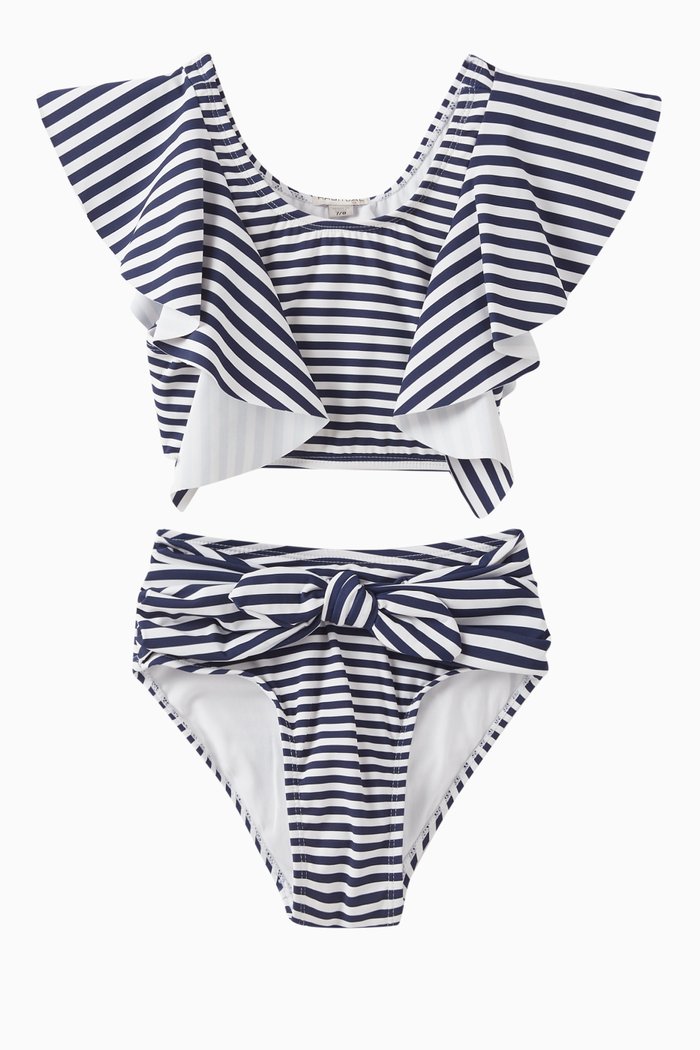 

Malibu Bikini Set in Technical Fabric, Blue