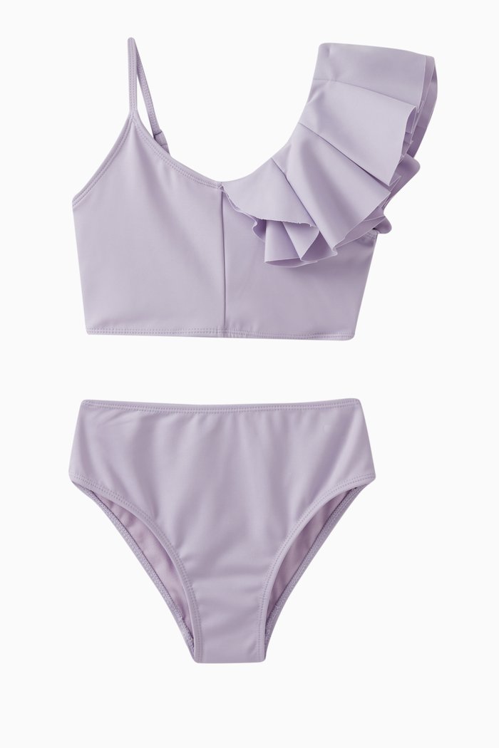 

Palm Springs Bikini Set in Technical Fabric, Purple