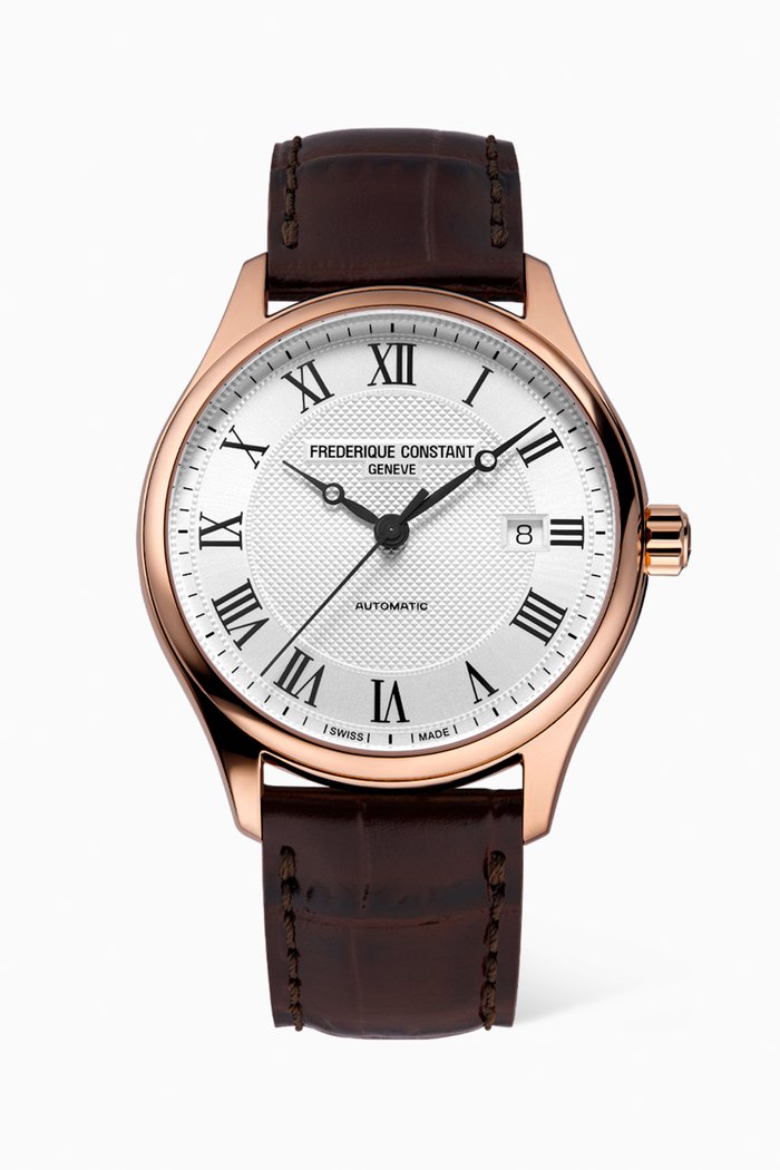 

Classics Automatic Watch, 40mm, Silver