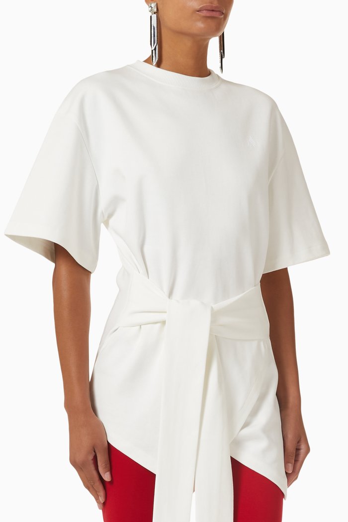 Mabel T-shirt in Cotton, White