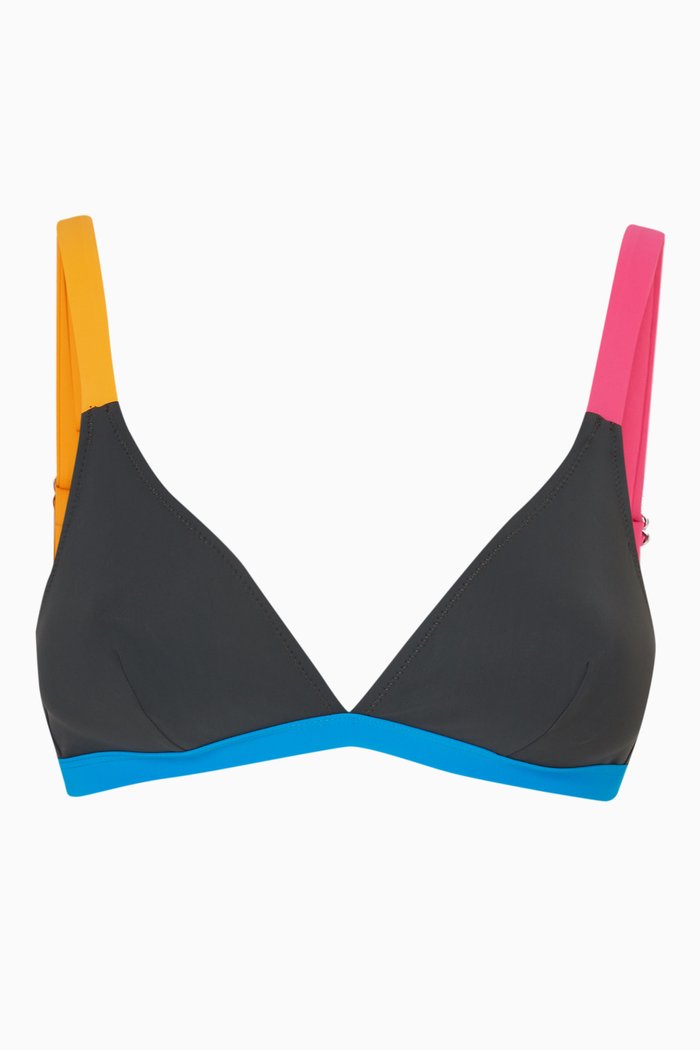 

St Barths Bikini Top, Black