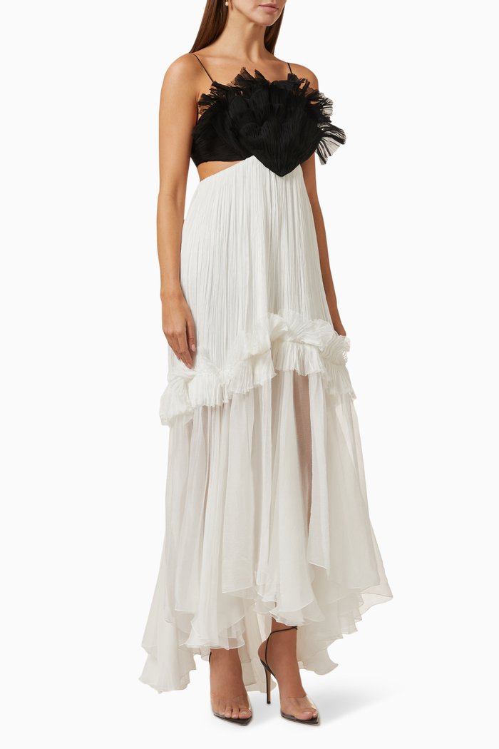 

Linette Gown in Silk, White