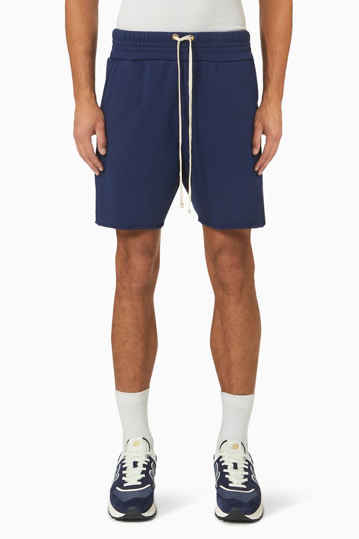 

Yacht Shorts in Heavyweight Fleece, Blue