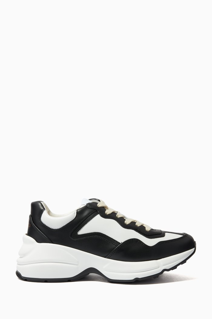 

Ryton Sneakers in Leather, Black