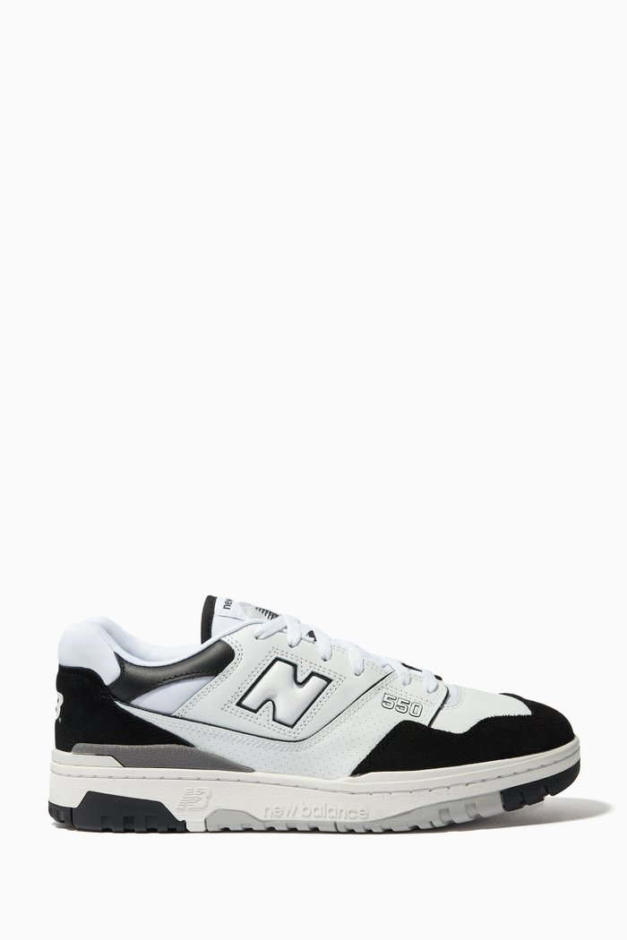 

BB550 Low-top Sneakers in Leather, White