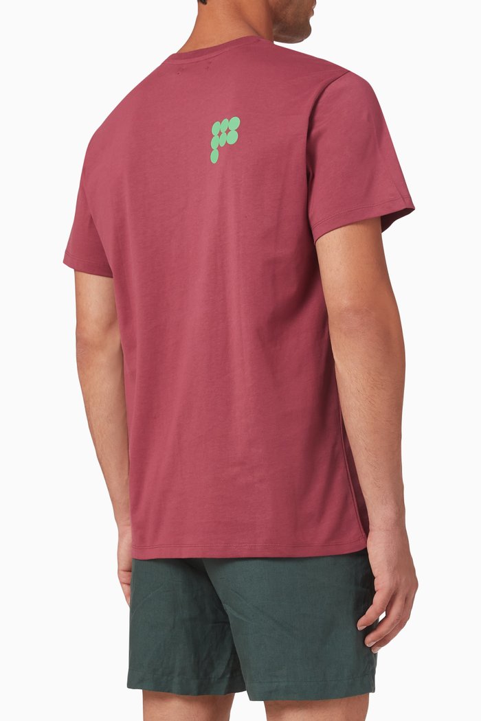 

ONE WORLD CAPSULE 365 Organic Cotton T-Shirt - Portugal, Red