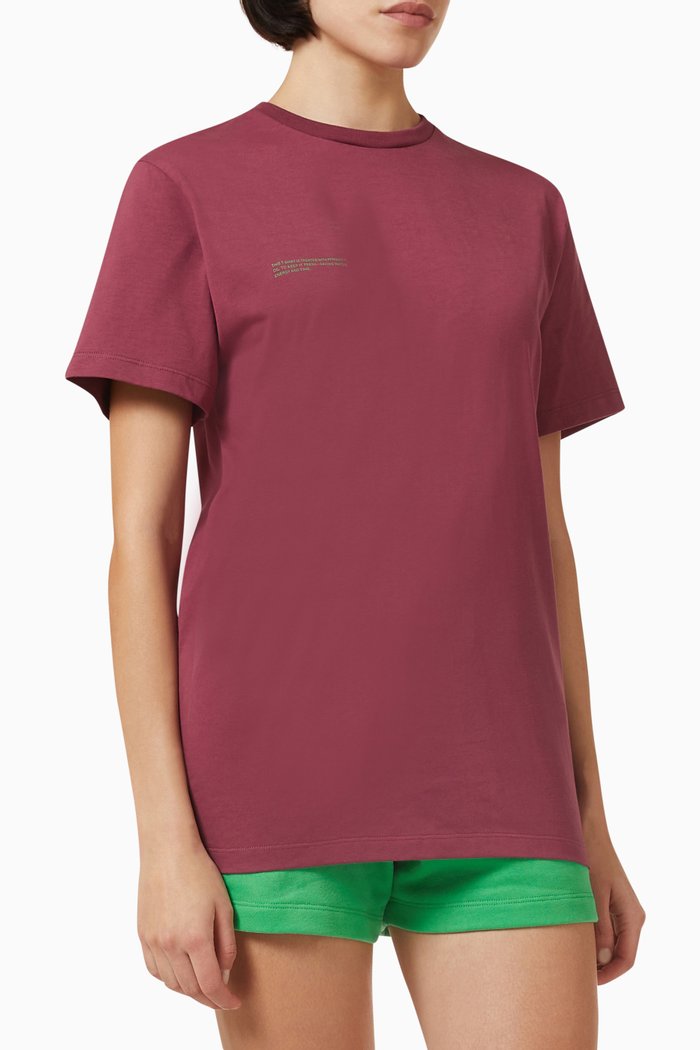 ONE WORLD CAPSULE 365 Organic Cotton T-shirt - Portugal, Red