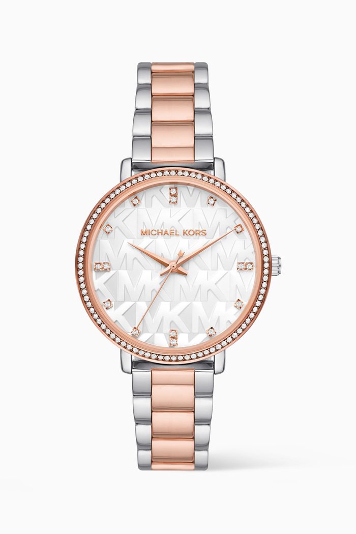 

Pyper Quartz Stainless Steel Watch, 38mm, Silver